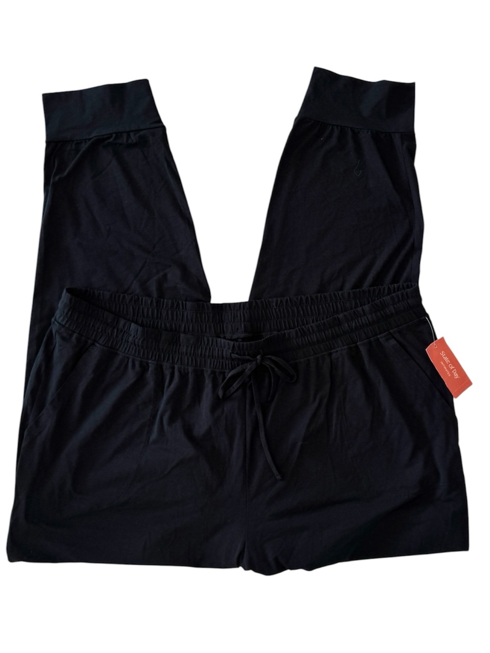 State of Day Black Jogger Pajama Pants, Size XXL - NWT - Picture 6 of 10